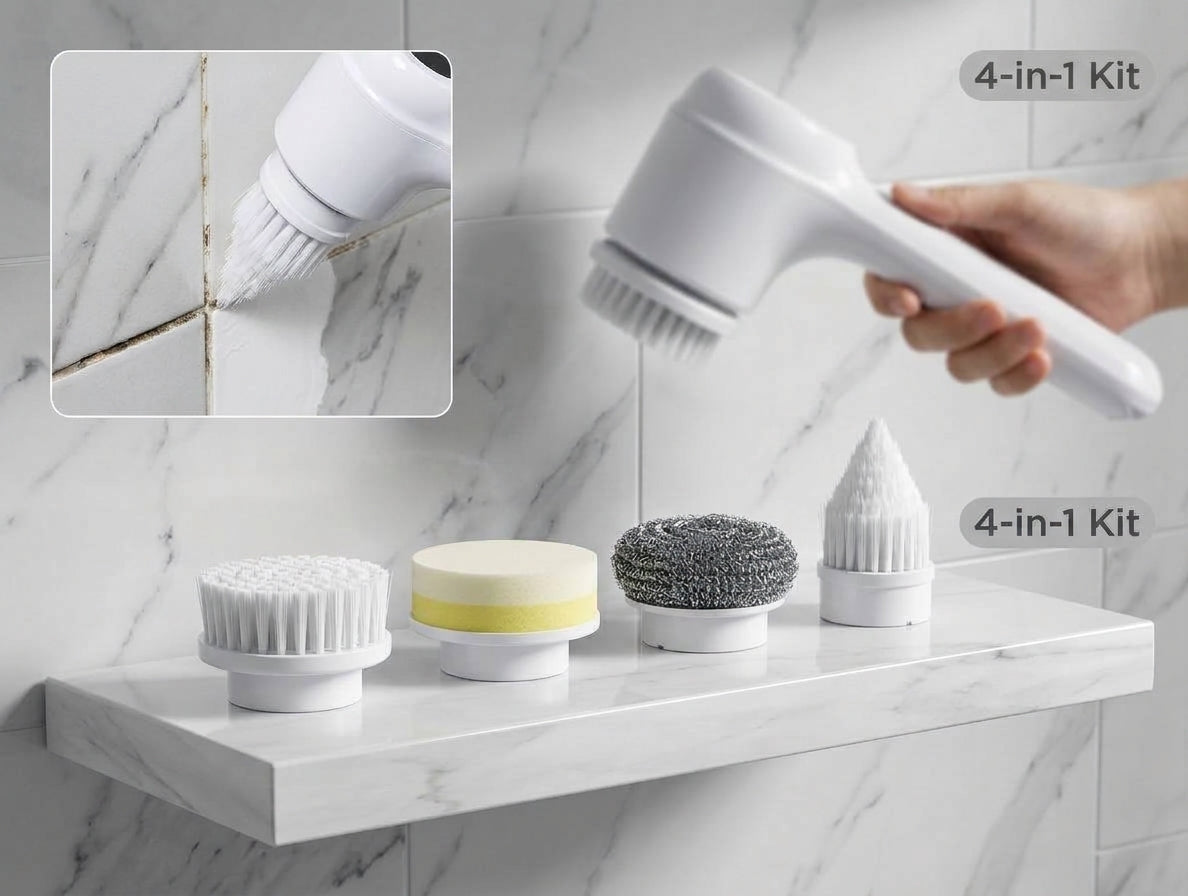 5 in 1 Bright Nest PowerSpin Scrubber